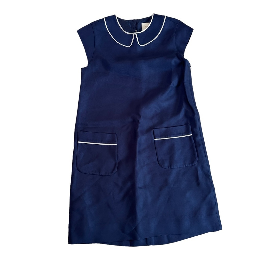 Kate Spade French Thelma Peter Pan Collar Dress Size 4 - Picture 5 of 17